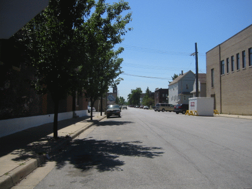 just off downtown Whiting, Indiana